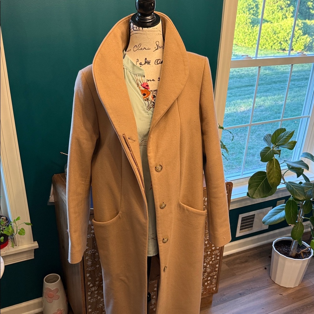 Aritzia Tan Trench Coat